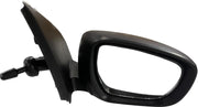 Black KD brand side/door mirror for Maruti Celerio Manual with indicator, featuring a door mount design and shatterproof glass.