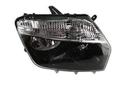 Black headlights for Duster