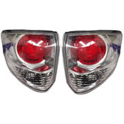 Chrome garnish Fortuner tail light