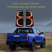 Hilux aftermarket smoky tail lamp