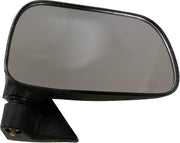 Side rear view door mirror for Maruti 800 Car T3, in black color, with a classic look.