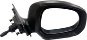 Manual adjustable door mirror for Maruti Ritz, black in color, with mounting hardware visible.