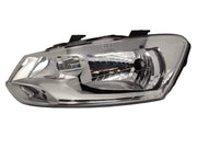 Polo front chrome headlight assembly