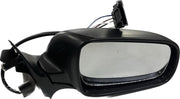 Car side mirror on a white background