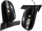 Innova motorised ORVM with side indicator
Innova electrically controlled mirror with indicator
Toyota Innova side mirror with motor and lamp