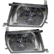 Toyota Qualis headlight assembly