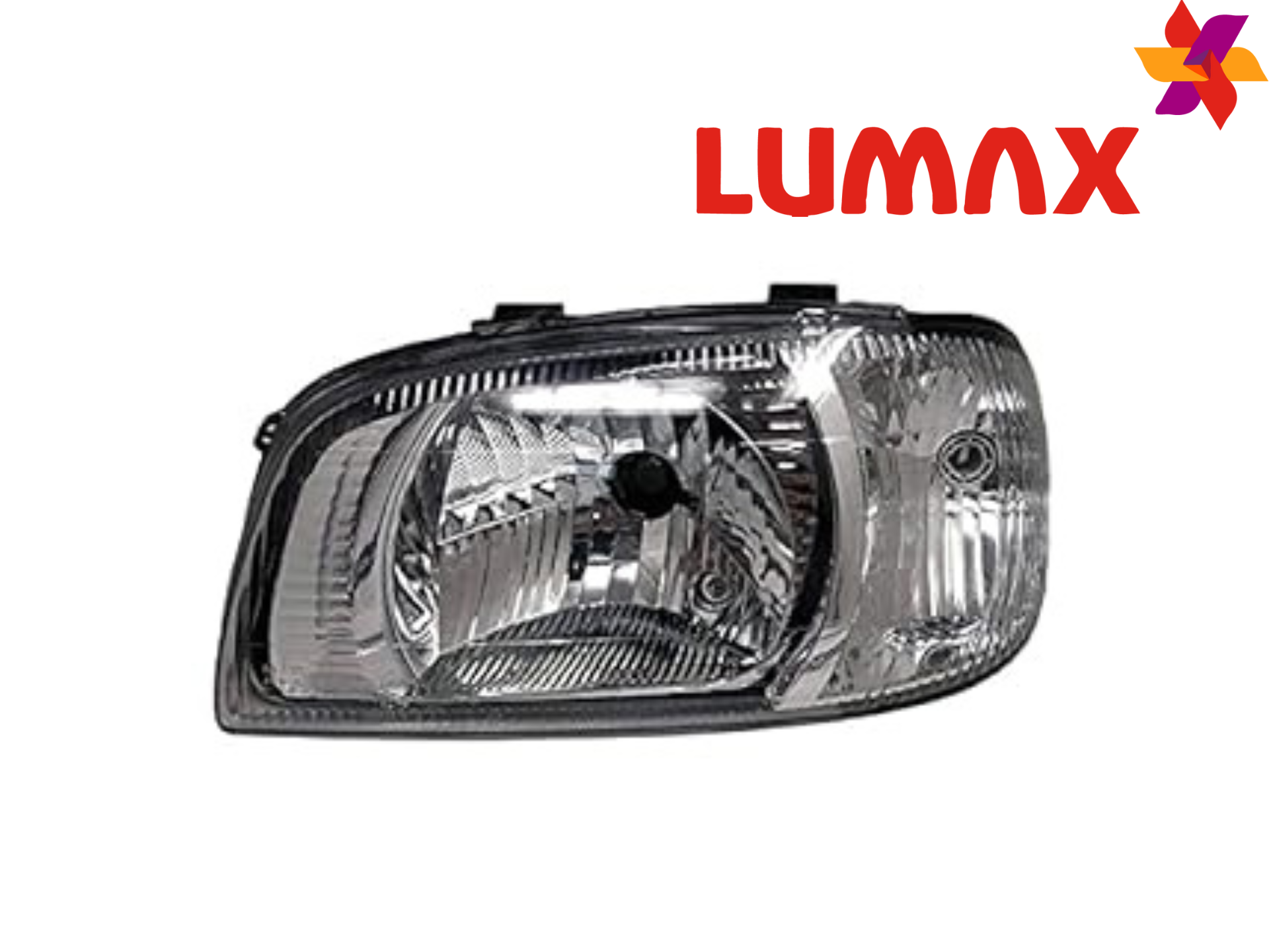 LUMAX Headlight Assembly For Maruti Suzuki Alto Type 2 2005-2012 ( With Adjustable Motor), Halogen