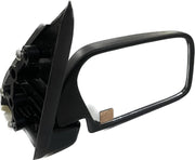 A black K D brand door mirror for a Maruti Zen, featuring a clear glass mirror attached to a door mount.