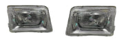 A single headlight for Tata 207 DI vehicle model, featuring a clear, water-resistant, break-proof glass lens with a silver-colored reflector.
