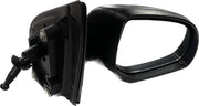 Adjustable door mirror for Hyundai I20 2008-2014, black in color, with mounting points visible.