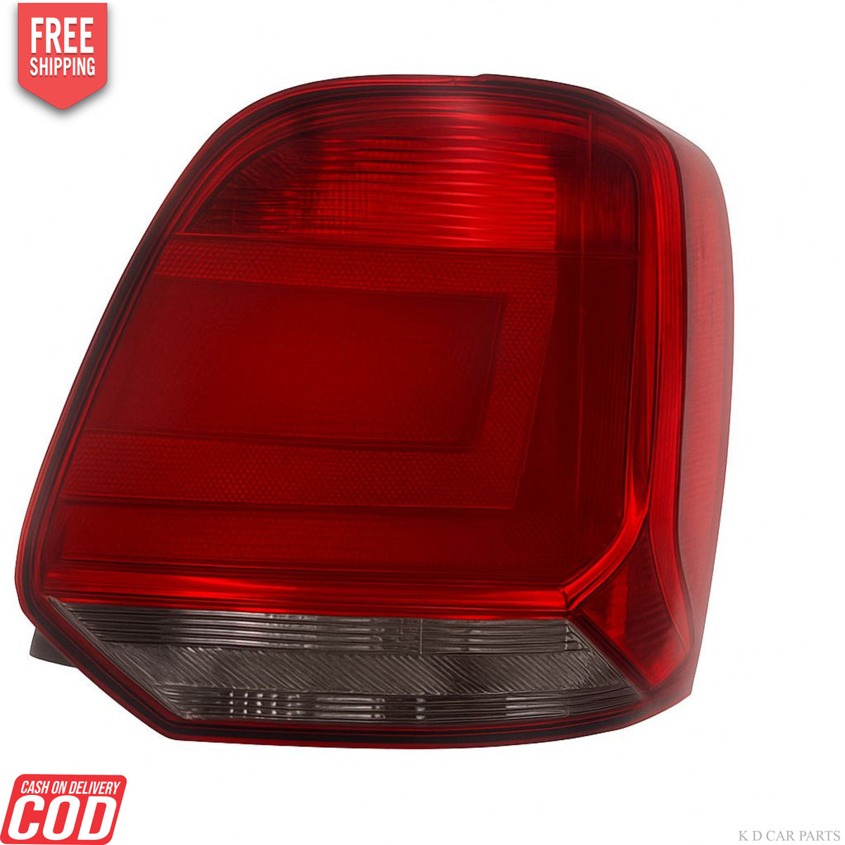 【LIDNM】Te/Ca Milled Light Polo K D LED Taillight/Back light for VW Polo Type 2 2014-2020