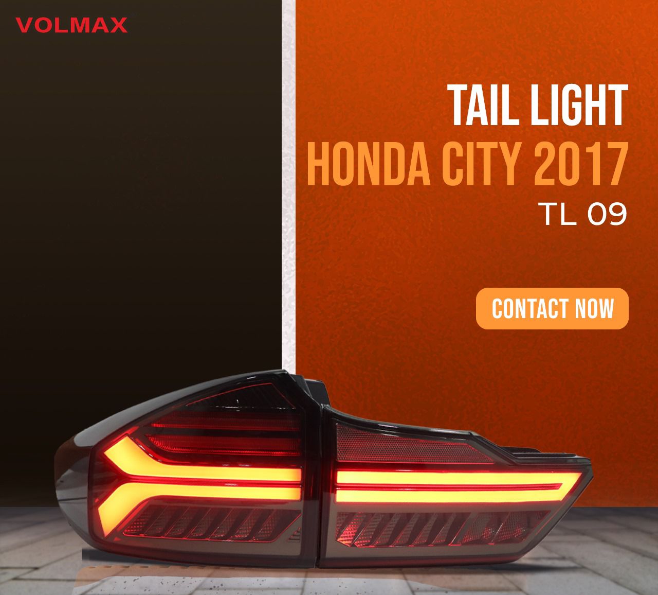 Taillight Backlight For HONDA CITY 2017