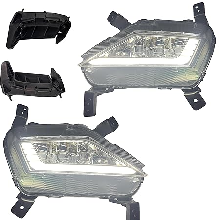 K D Fog Lamp set for Hyundai Creta 2020-Onwards/Alcazar 2021-2023 (Right & Left Sides) PAIR