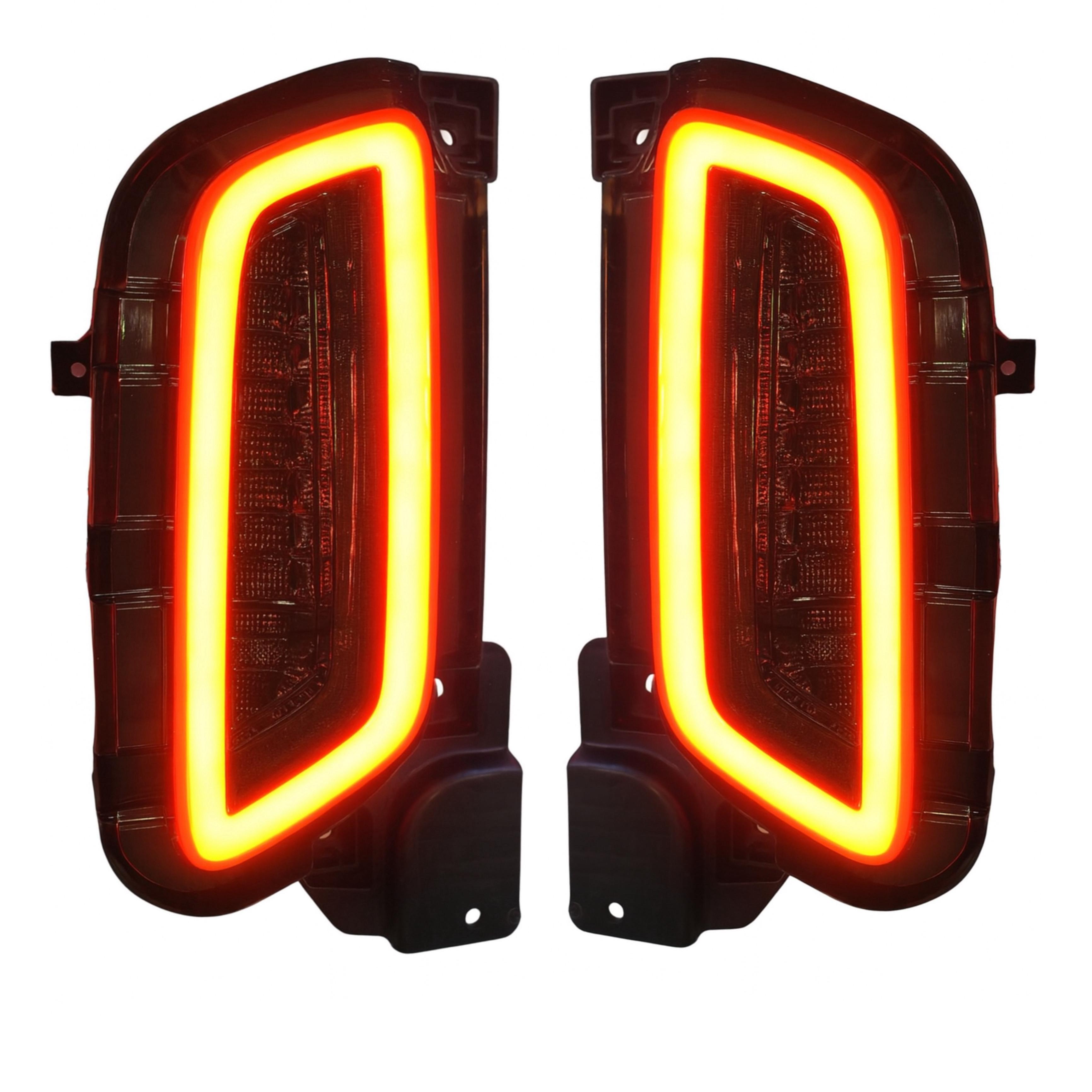 K D LED Bumper Reflector Light for Hyryder & Grand Vitara, Left & Right Side, 2022-Onwards