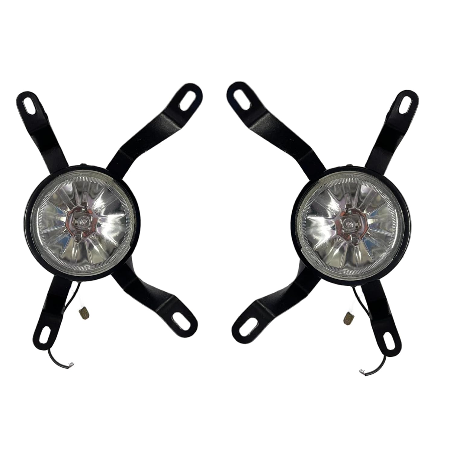 K D Fog Lamp set For Maruti Zen Estilo (With Bulb) Pair 2006-2009 Type 1