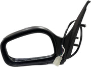 K D Side/Door Mirror for TATA Safari NON- AUTOFOLD BLACK ORVM (3 Wire With Coupler)