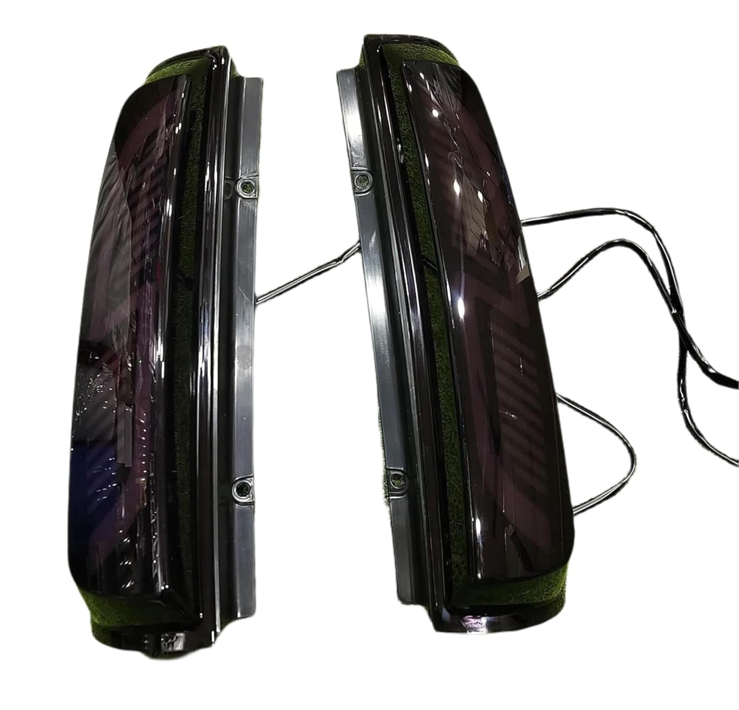 K D Pillar Light For Mahindra Scorpio S2/S10/S11 (All S Variants) Right & Left Both Sides (Pair) LED (BLACK SMOKY)