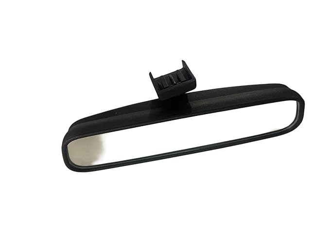 Inner Rear View Mirror for TATA ALTROZ, ARIA, BOLT, CURVV, HARRIER, HEXA, INDICA VISTA, INDIGO, INDIGO MARINA, MANZA, NANO, NEXON, PUNCH, SAFARI, TIAGO, TIGOR, ZEST (BLACK) OEM