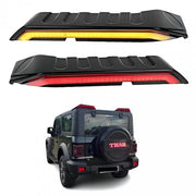 K D Stylish Spoiler Type LED Lights, Roof Lights for Mahindra Thar,Thar Roxx & Suzuki Jimmy 2020, Matrix Function, ABS Quality DRL Type Indicator Lights