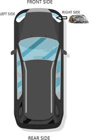 K D Tail light/Backlight for Hyundai I20 2014-2018 Halogen TYPE -1