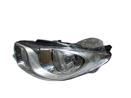 K D Headlight Assembly For Hyndai I10 (2011-2013 Type 2 Facelift) ( WITHOUT ADJUSTABLE MOTOR)