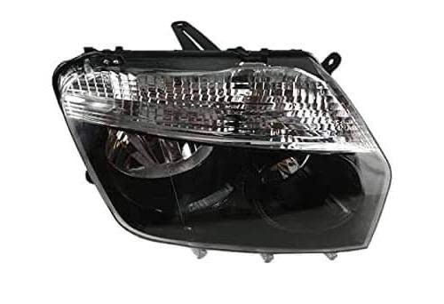 K D Headlight assembly for Duster BLACK ( WITHOUT ADJUSTABLE MOTOR) (2012-2015)