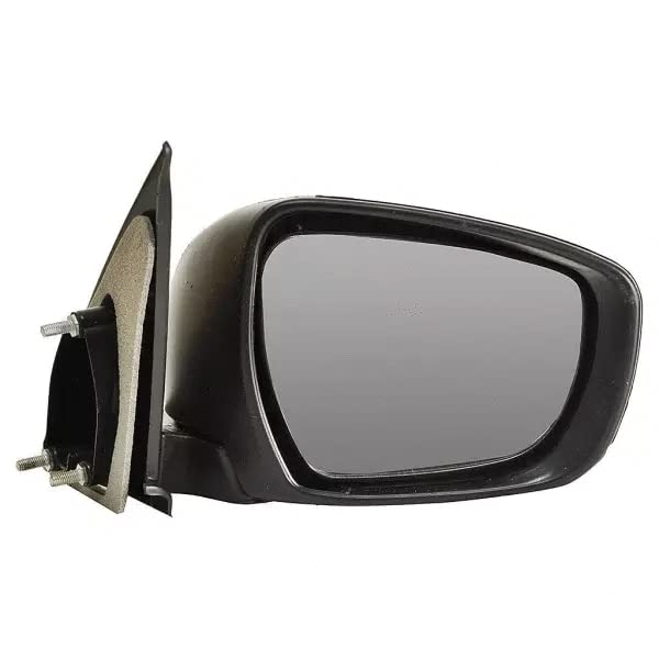 K D Side/Door Mirror for Maruti Alto K10 Type 2 LX Non- Adjustable(Black)