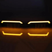 K D Stylish Spoiler Type LED Lights, Roof Lights for Mahindra Thar,Thar Roxx & Suzuki Jimmy 2020, Matrix Function, ABS Quality DRL Type Indicator Lights