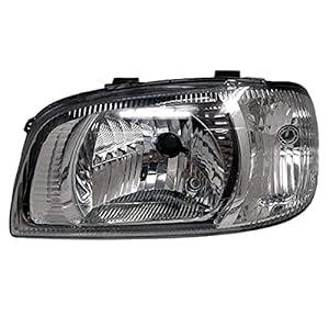 K D Headlight Assembly for Maruti Suzuki Alto Type 2  2005-2012 ( WITHOUT ADJUSTABLE MOTOR)