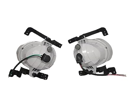 K D Fog Lamp Set For Hyundai I20 With Bulb (2008-2012) Pair