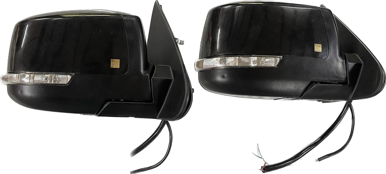 K D Door/Side Mirror For Tata Safari Storme/Safari Dicor 2.2 Motorised with Indicator (NON-AUTOFOLD)