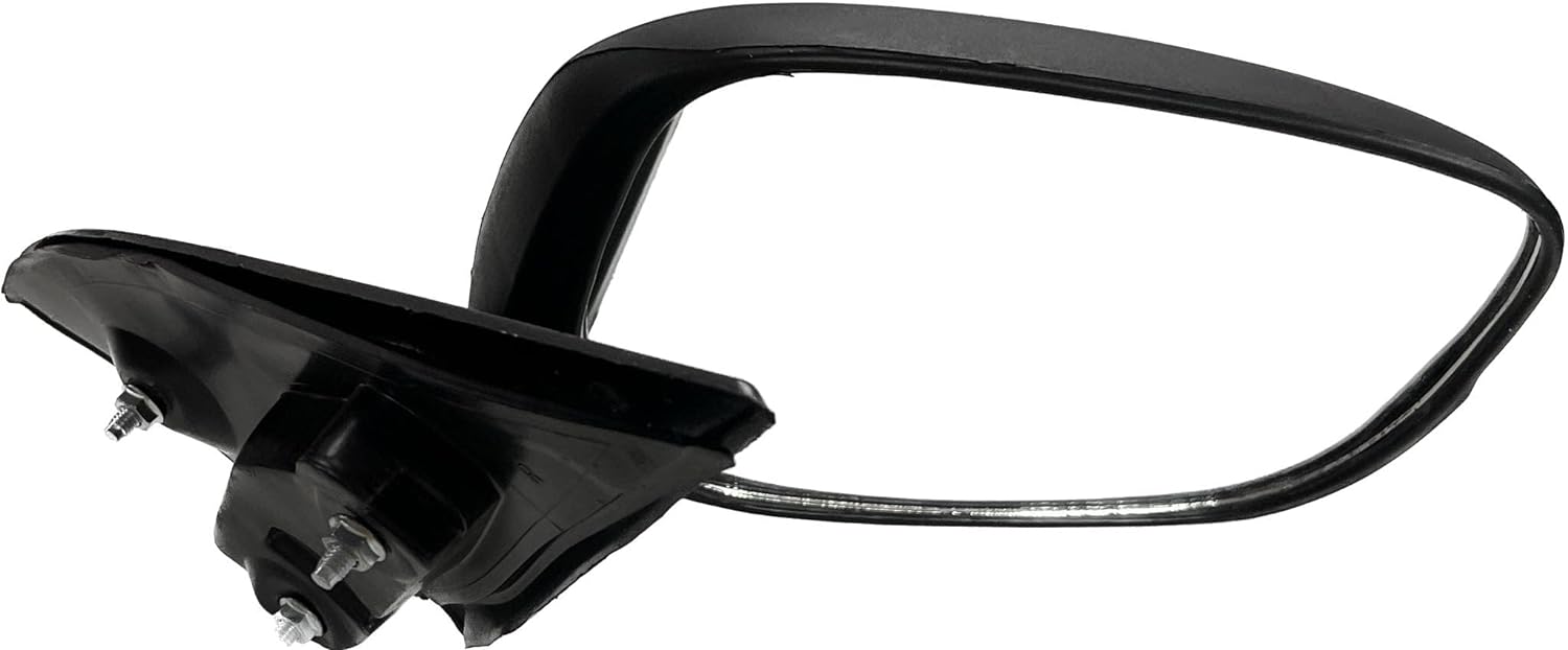 K D Side/Door Mirror for Honda Amaze 2018 Ordinary Plain(Black)