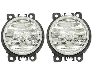 K D Fog Lamp set for Tata ZEST 2014-2019, BOLT 2015-2019, HARRIER 2019-NOW, NEXON 2017-NOW, SAFARI 2021-NOW with BULB (PAIR)