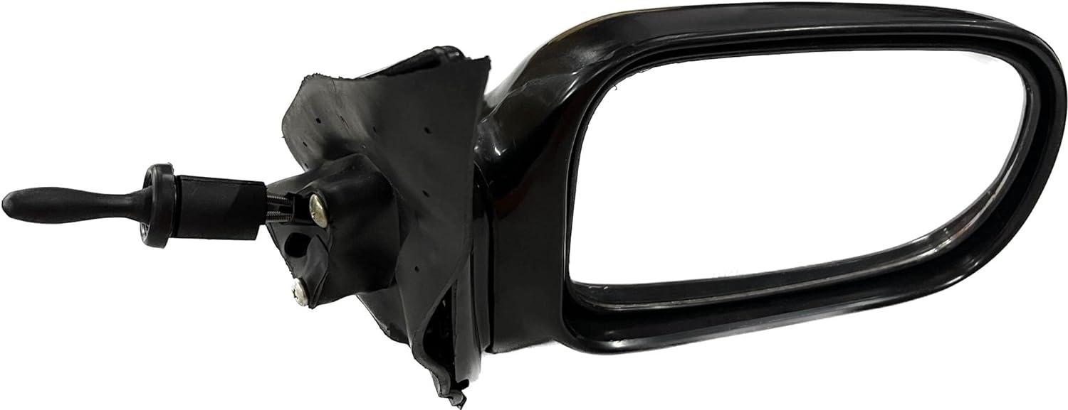 K D Side/Door Mirror for Maruti Esteem VX Adjustable(Black)