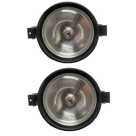 K D Fog Lamp Set for Mahindra Bolero With Bulb (Pair) Old Model 2004-2016 | Halogen