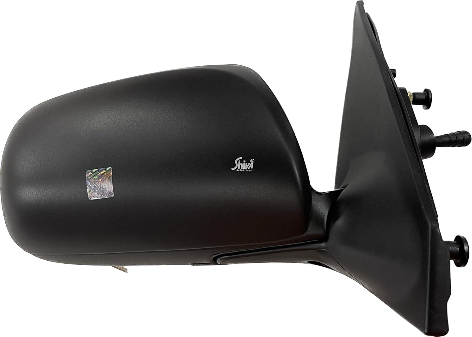 K D Side/Door Mirror for Toyota Etios/Liva Manual Adjustable 2010-2014 Type 1(Black)