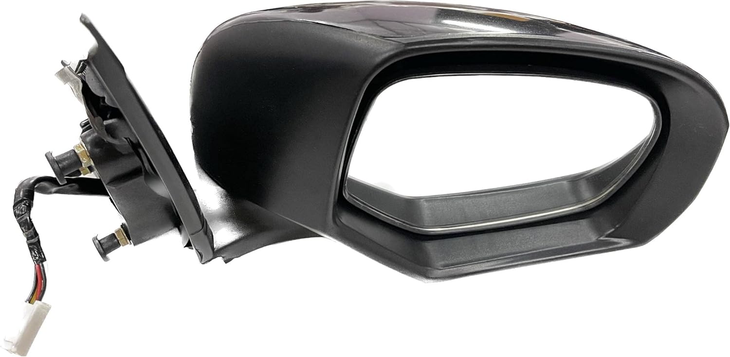 K D Side/Door Mirror for Maruti Swift Type 3 (2011-2017) & Dzire Type 2 (2012-2017) Motor with Indicator NON-AUTOFOLD(Black)