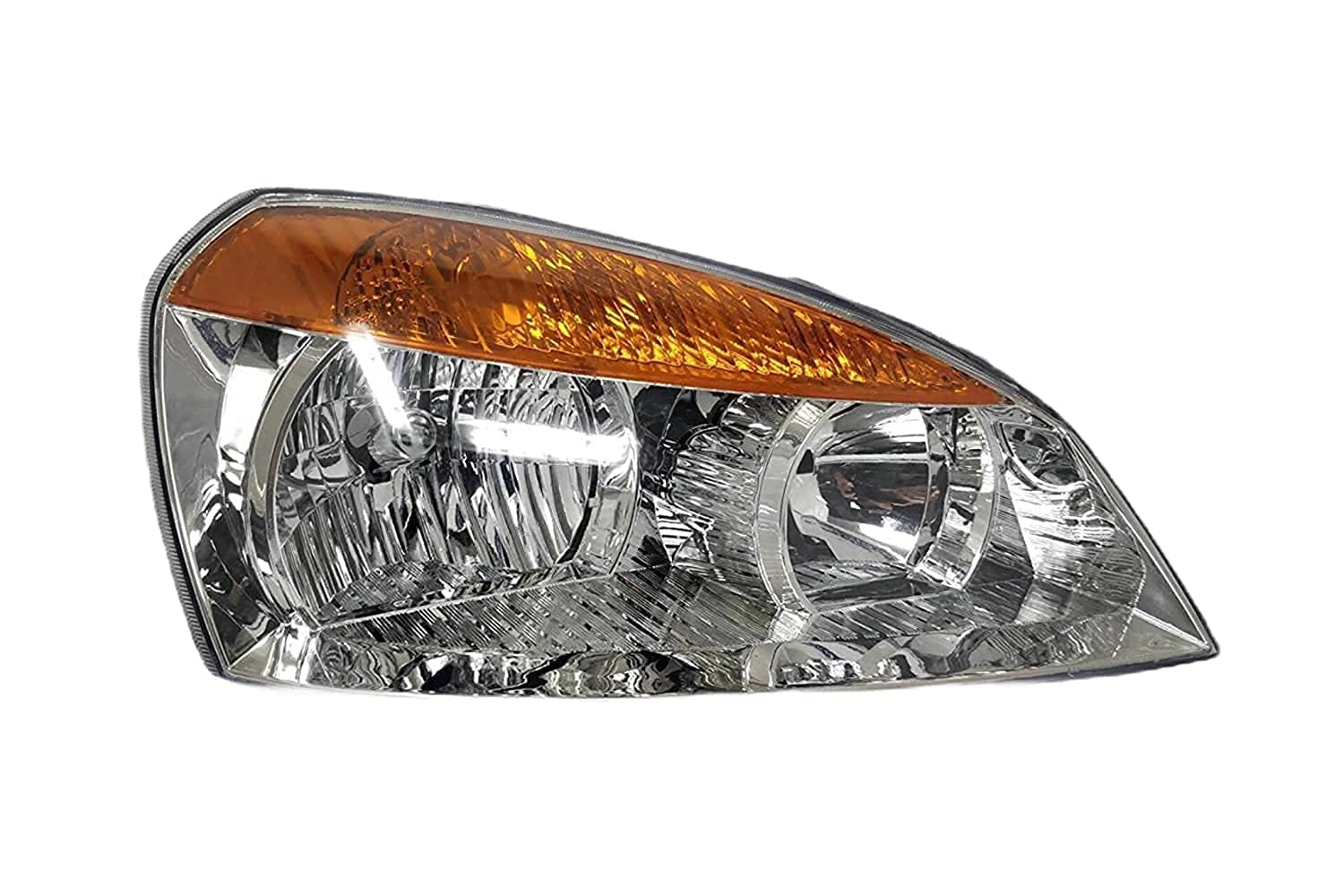 K D Headlight assembly for Tata Indigo CS YELLOW ( WITHOUT ADJUSTABLE MOTOR)