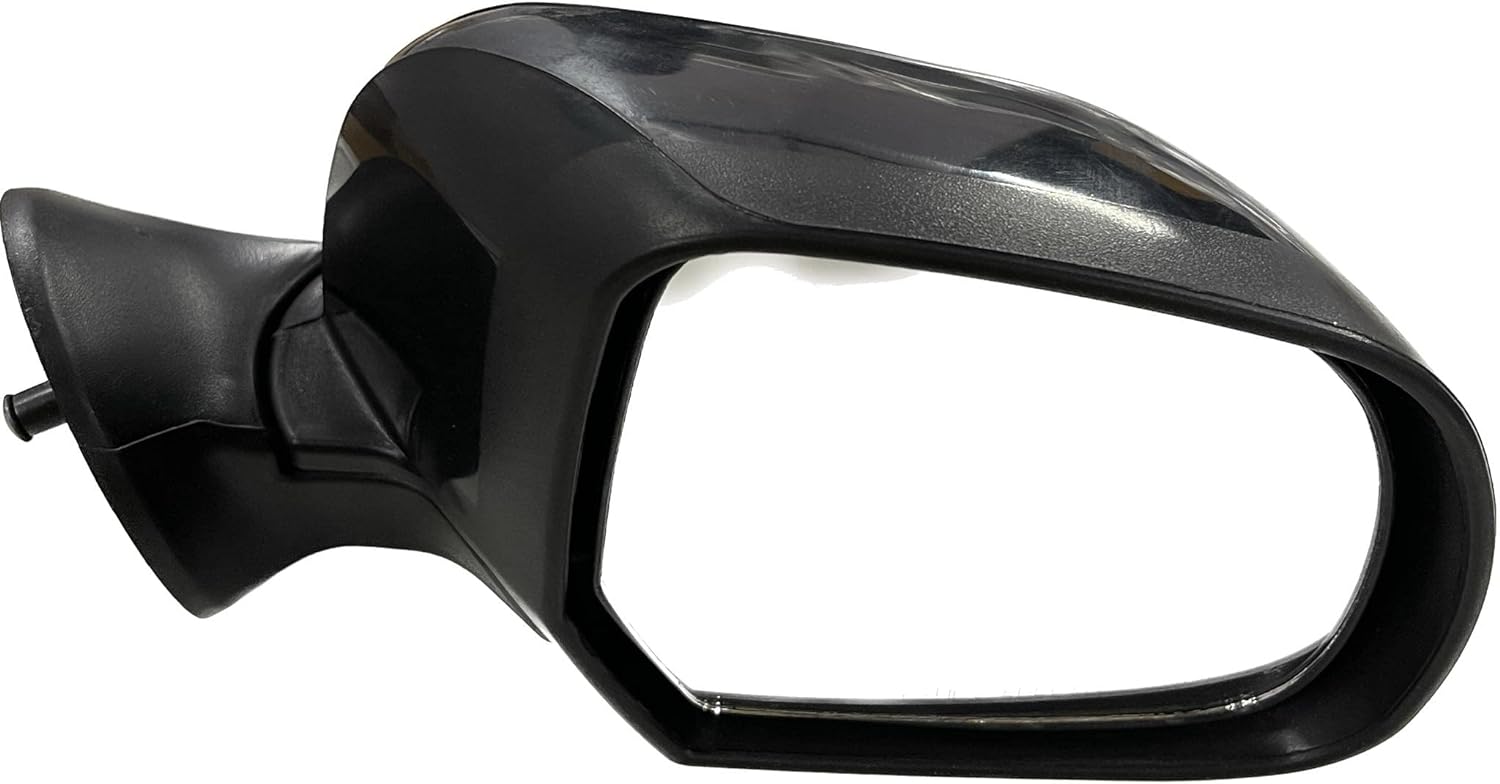 K D Side/Door Mirror for Renault Duster/Verito/Terrano Non- Adjustable(Black)