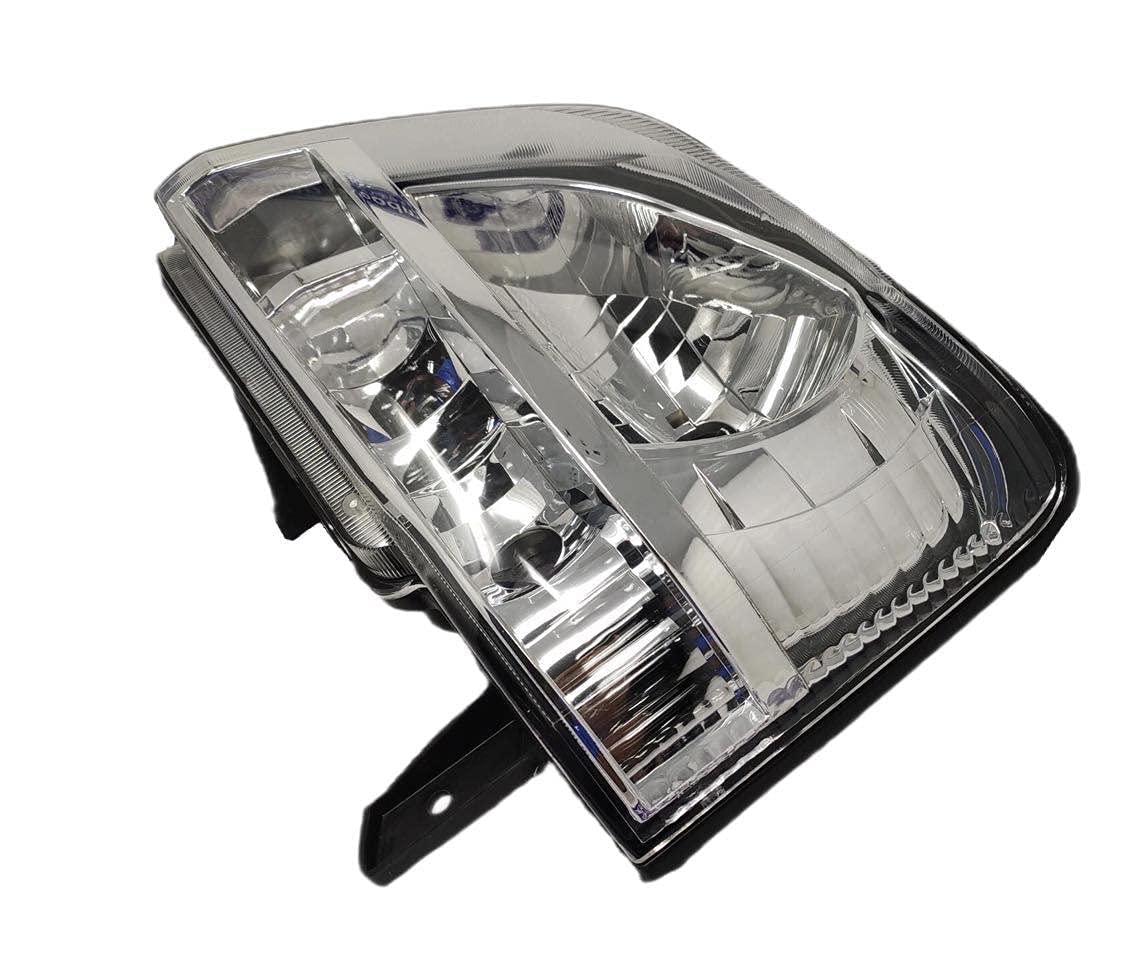 K D Headlight assembly for Maruti Suzuki WagonR Type 2  2003-2006 ( WITHOUT ADJUSTABLE MOTOR)