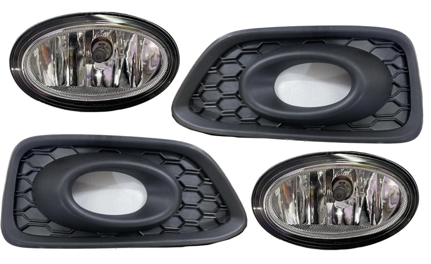 K D Fog Lamp set For Honda Amaze 1st Generation Facelift/BRIO 1ST GEN F/L With Bulb 2016-2018