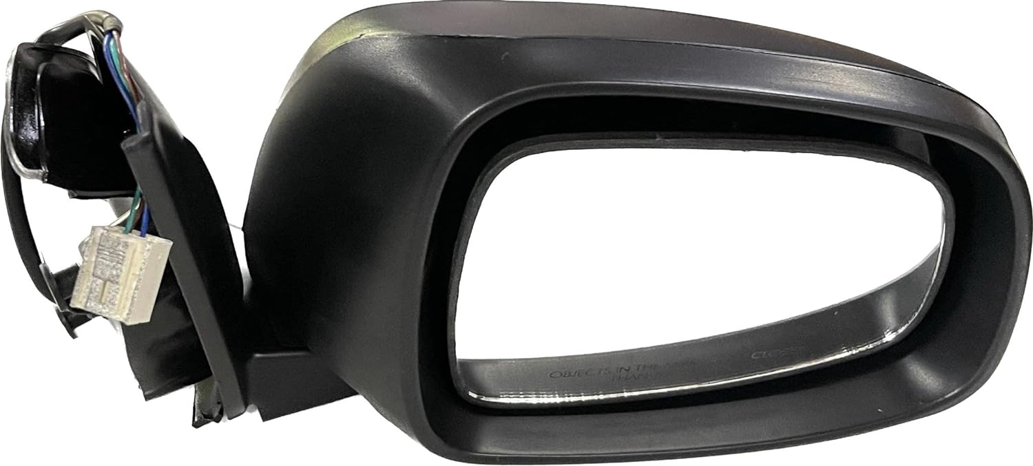 K D Door/Side Mirror for Maruti SX4 Motorized With Coupler | Non Auto Fold | Without indicator (Black)