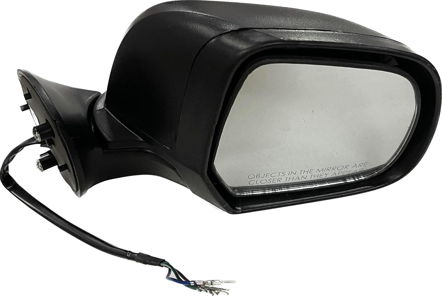 K D Side/Door Mirror for Renault Duster/Verito/Terrano Motor(Black)