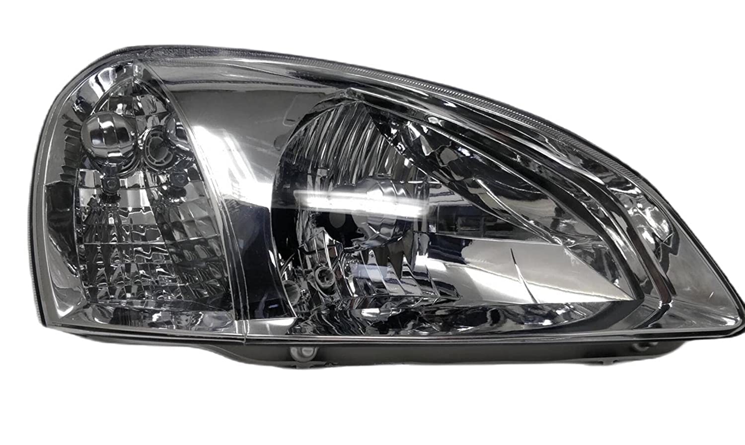 K D Headlight assembly For Tata INDICA V2 2001-2013/ EV2 2013-2018/ XETA 2006-2019/ CS 2008-2011  ( WITHOUT ADJUSTABLE MOTOR)