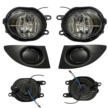 K D Fog Lamp set For Tata Indigo CS/Indica V3 / (With Bulb) Pair 2002-2018