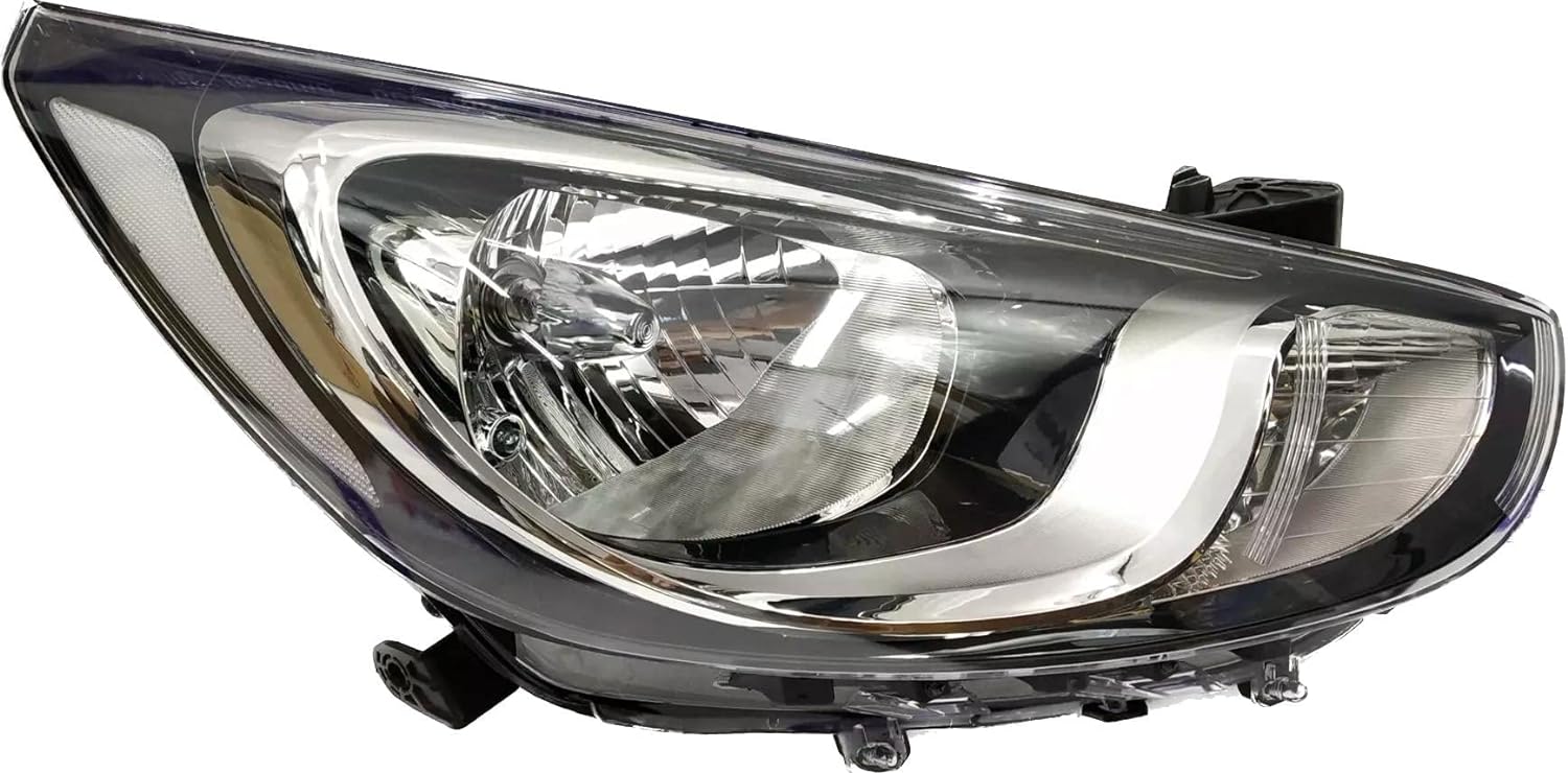 K D Headlight for Hyundai Verna Fluidic 2011-2014 Without Adjustable Motor ( WITHOUT ADJUSTABLE MOTOR)