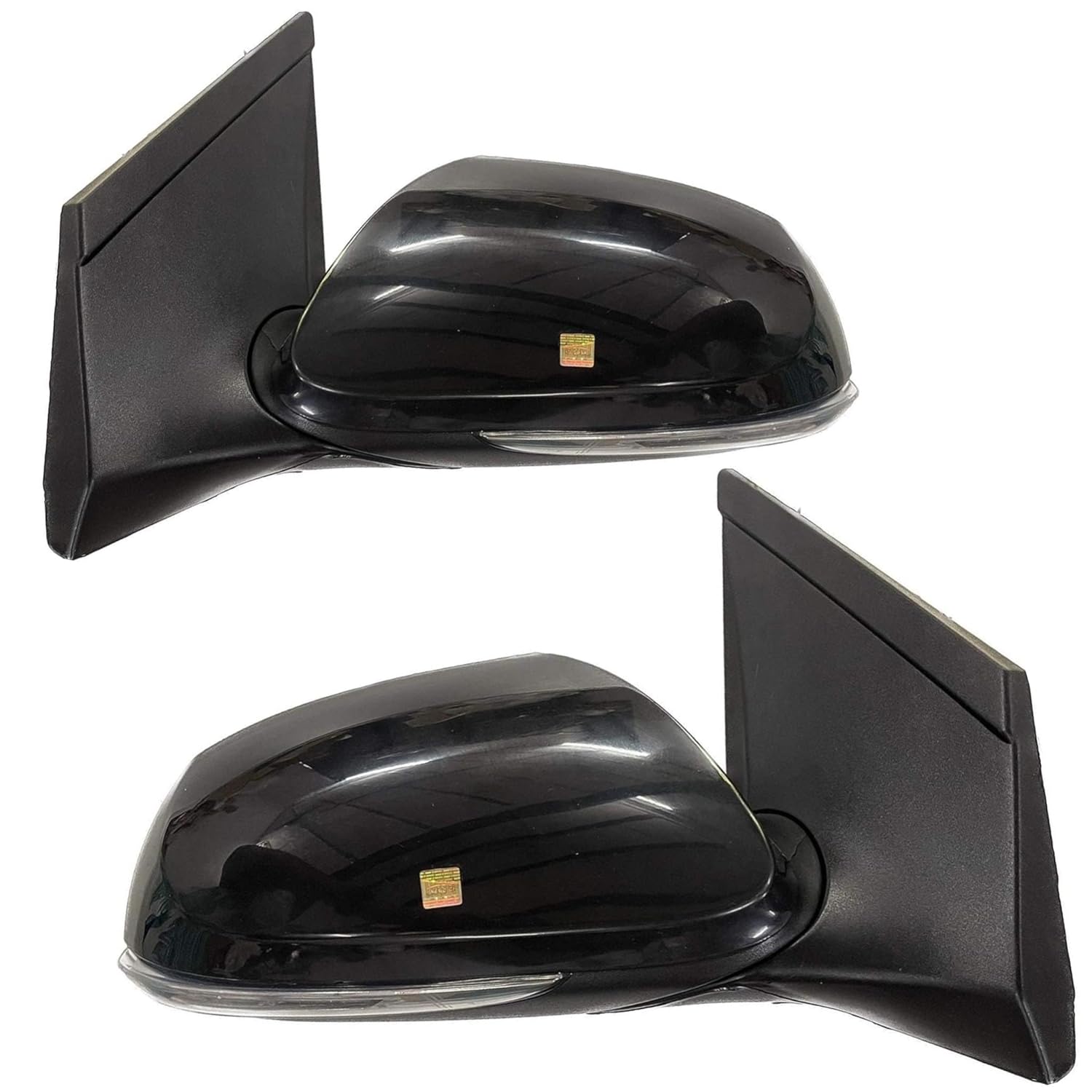 K D Side/Door Mirror for Hyundai Xcent / I10 Grand Motor With Indicator Non- Auto Fold (Black) PAIR ORVM