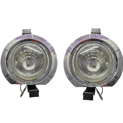 K D Fog Lamp Set for Mahindra Bolero With Bulb (Pair) New Model 2016-2020