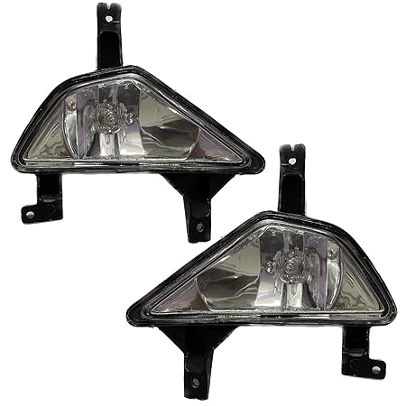 K D Fog Lamp Set For Tata Nano Type 1 (Pair) With Bulb 2009-2018, Halogen