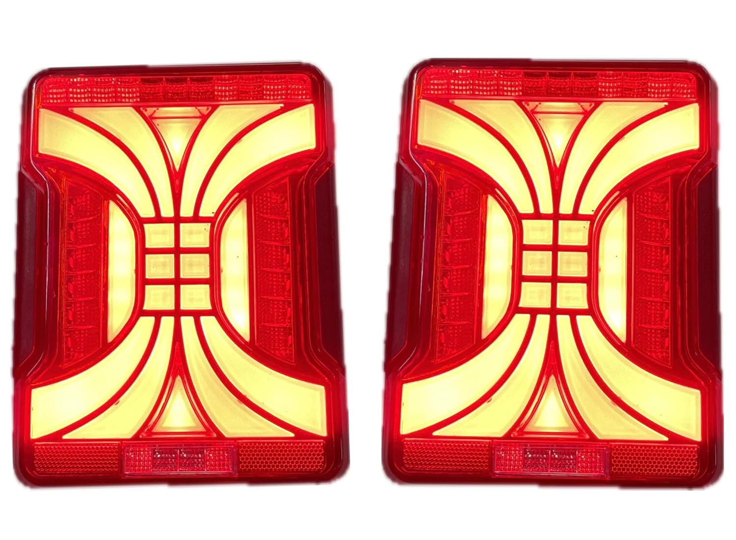 K D LED Taillight/Back Light For Mahindra THAR PAIR 2020-NOW